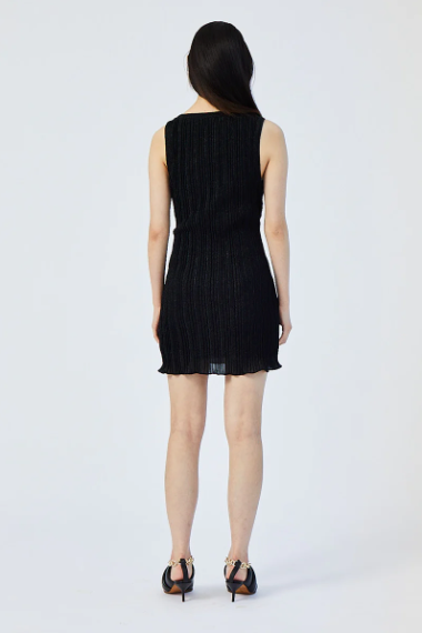 SUBOO - Crystal Sleeveless Tunic Mini Dress