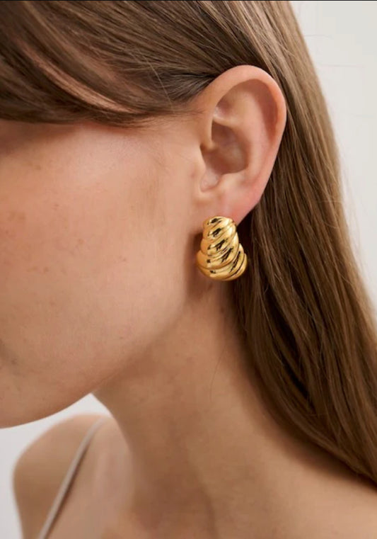 ANNA ROSSI - Ascending Scallop Earring